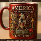 Ceramic Mug - Patriotic Ceramic 14oz