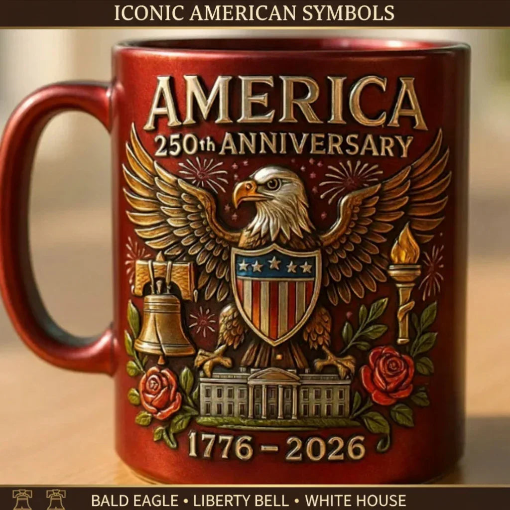 Ceramic Mug - Patriotic Ceramic 14oz