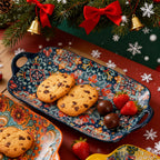 Ceramic Rectangular Serving Plates Large Size - House Of Avana