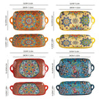Ceramic Rectangular Serving Plates Large Size - House Of Avana