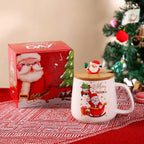 Ceramic Santa Claus Mug - Christmas Gift Set - House Of Avana [[SKU:HOA-TUM-006]]