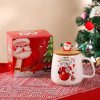 Ceramic Santa Claus Mug - Christmas Gift Set - House Of Avana [[SKU:HOA-TUM-006]]