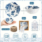 50 Pack Small Ceramic Bowls - House Of Avana