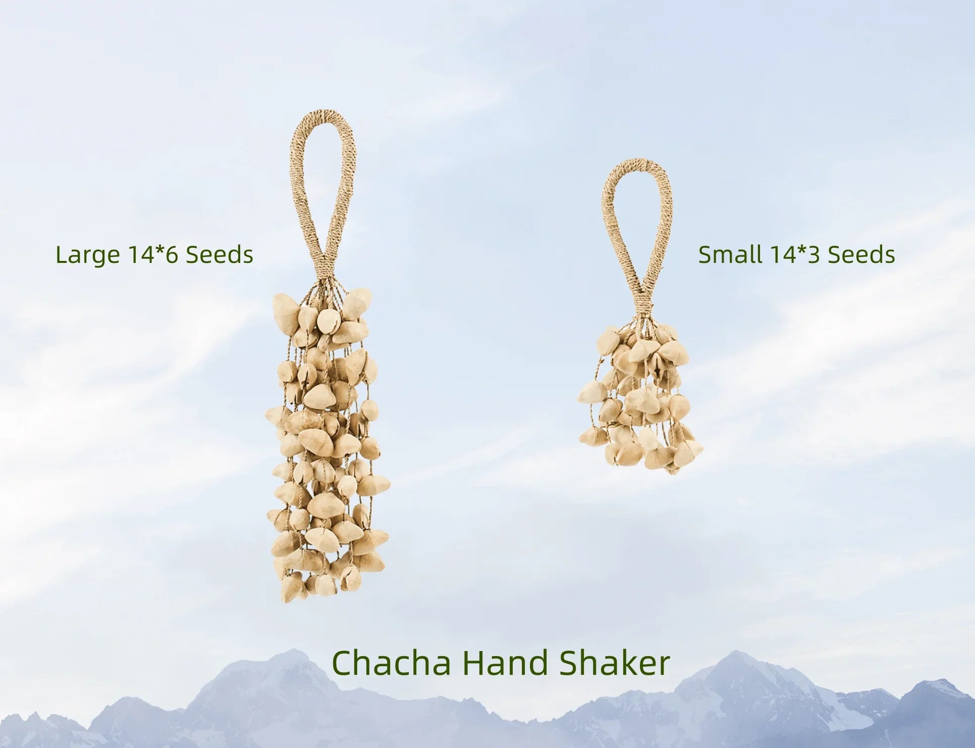 Chacha Oleander Seed Shaker | Hand Bell