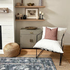 Modern Lounge Chair with Removable Cushion, top view - House Of Avana