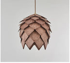 Chandelier - Retro Walnut Pendant