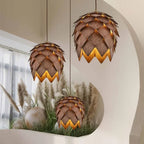 Chandelier - Retro Walnut Pendant