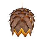 Chandelier - Retro Walnut Pendant