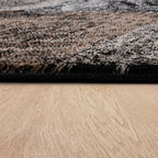 Checkered Area Rug Metro - Brown Blue Pastel RugYourHome
