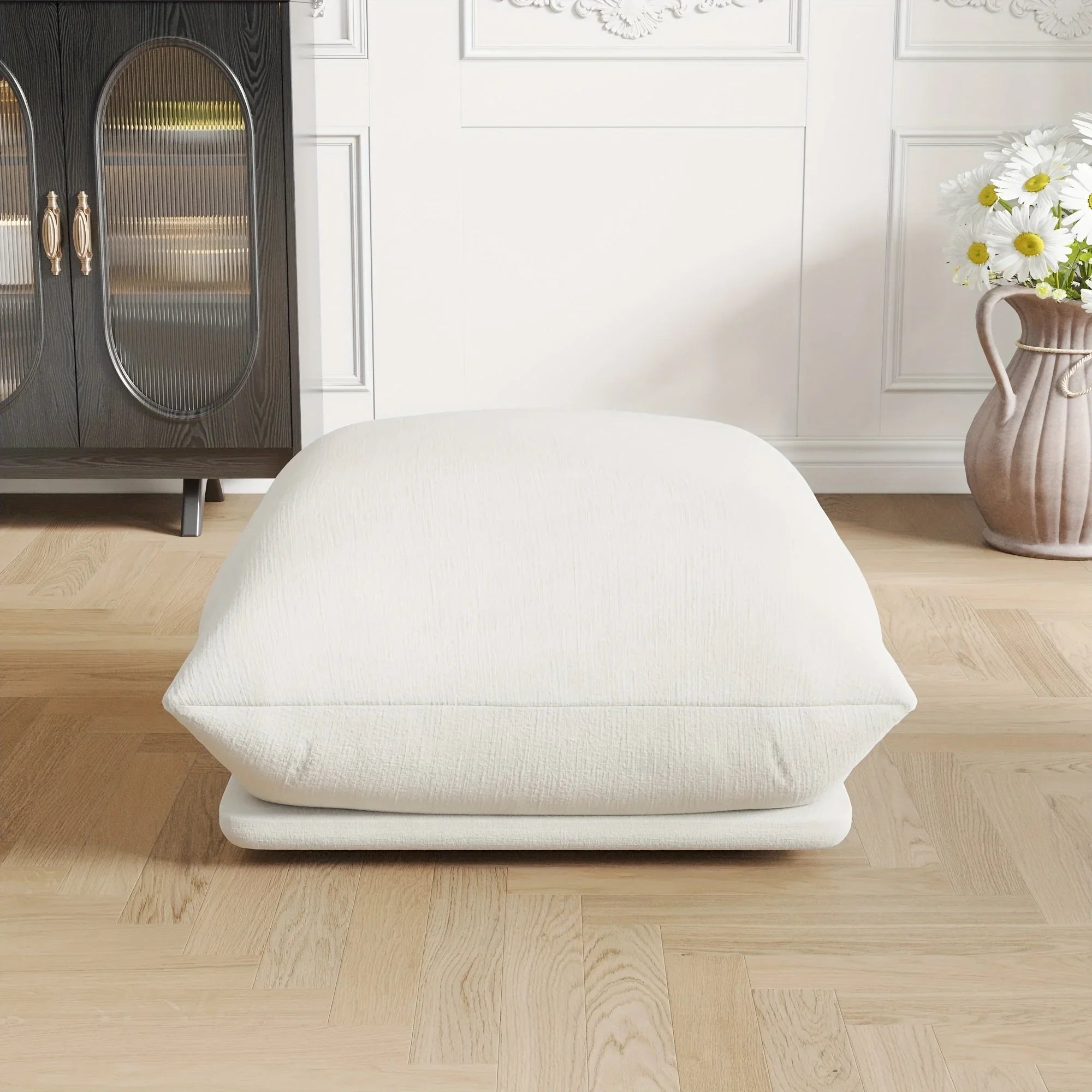 [Modern Chenille Sofa Chair] Modern Chenille Single Sofa Chair, 50.39" Deep Seat Accent Couch for Small Spaces - Living Room, Apartment, Office House Of Avana