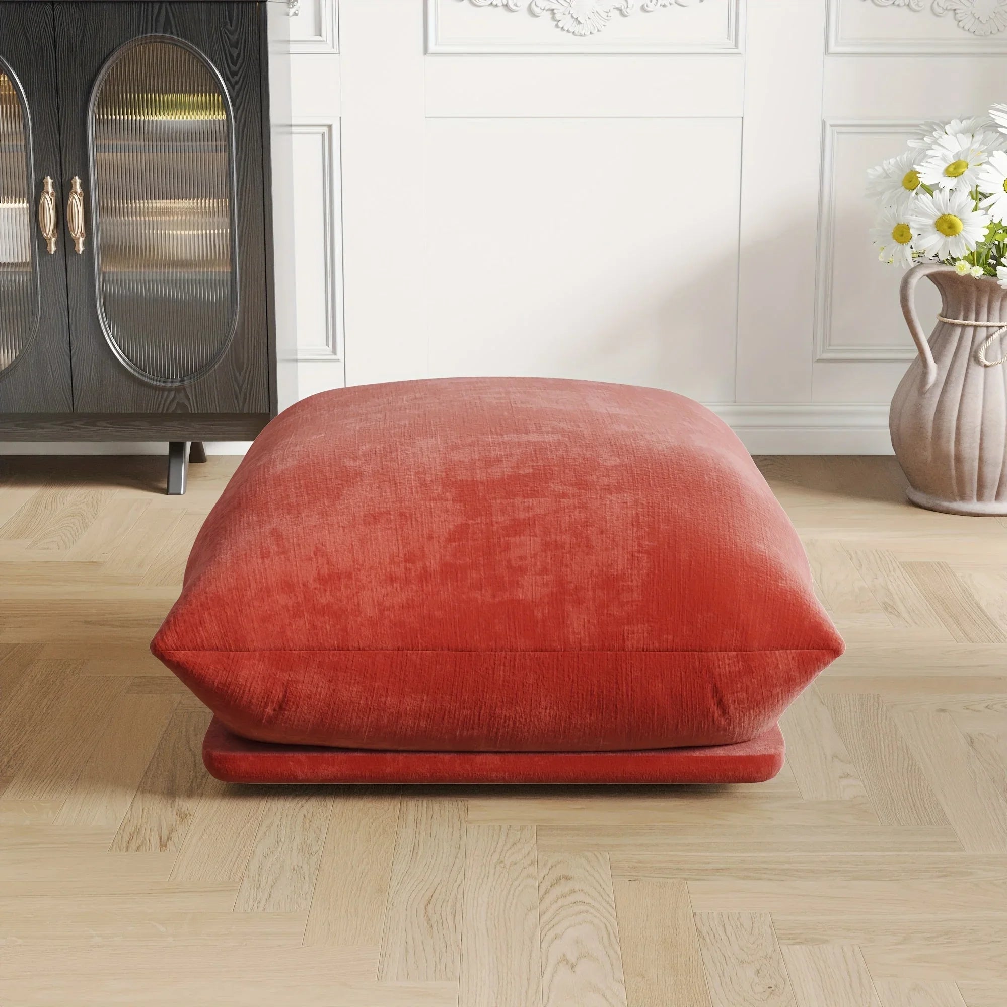 [Modern Chenille Sofa Chair] Modern Chenille Single Sofa Chair, 50.39" Deep Seat Accent Couch for Small Spaces - Living Room, Apartment, Office House Of Avana