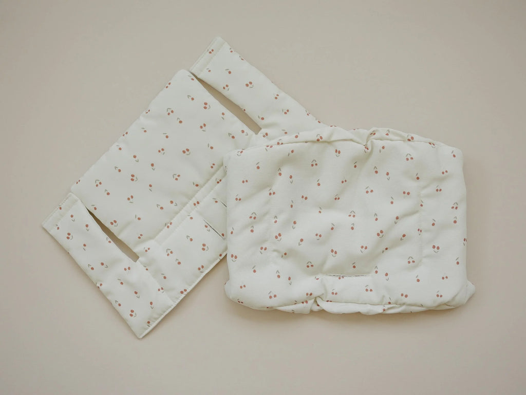 Cherry Cushion for the Stokke Tripp Trapp Highchair - Wipeable Cover - Baby Highchair Accessories