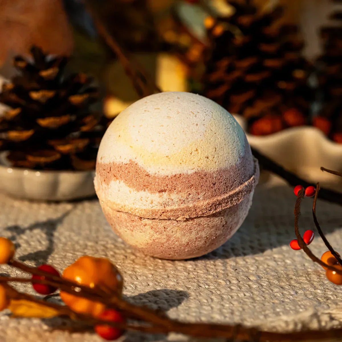 Cinnamon Cream 10oz Jewelry Bath Bomb JewelScent
