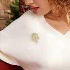 Classic Horse Brooch Suitable for Women's Neutral Wear Twelve Zodiac Animal Rhinestone Pin Can Be Used as a Necklace Badge Ideal for Casual Outings Parties Banquets and Friend Gatherings Perfect New Year Gift Elegant Jewelry House Of Avana