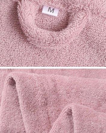 Classic Ultra-Soft Absorbent Cotton Bathrobe / White Ever Lasting