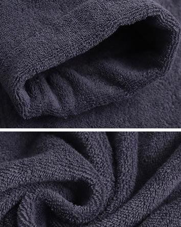 Classic Ultra-Soft Absorbent Cotton Bathrobe / White Ever Lasting