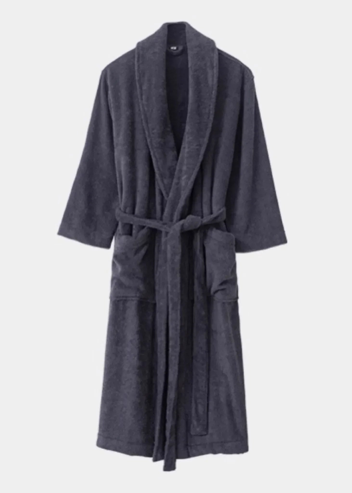 Classic Ultra-Soft Absorbent Cotton Bathrobe / White Ever Lasting