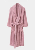 Classic Ultra-Soft Absorbent Cotton Bathrobe / White Ever Lasting