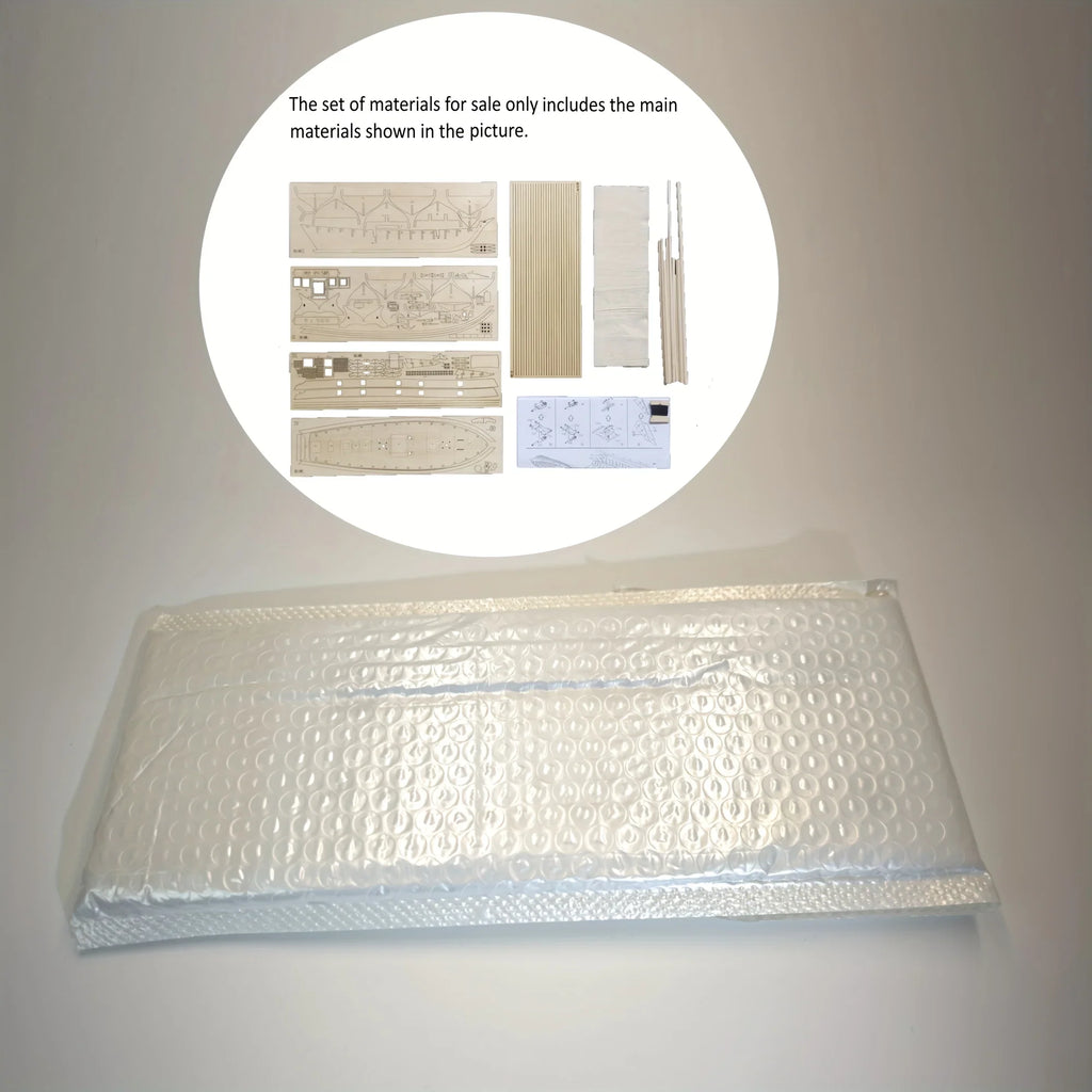 "Wood Assembly ""Harko"" Classical Western Boat Kit Educational Science Making Assembly Boat Model" House Of Avana