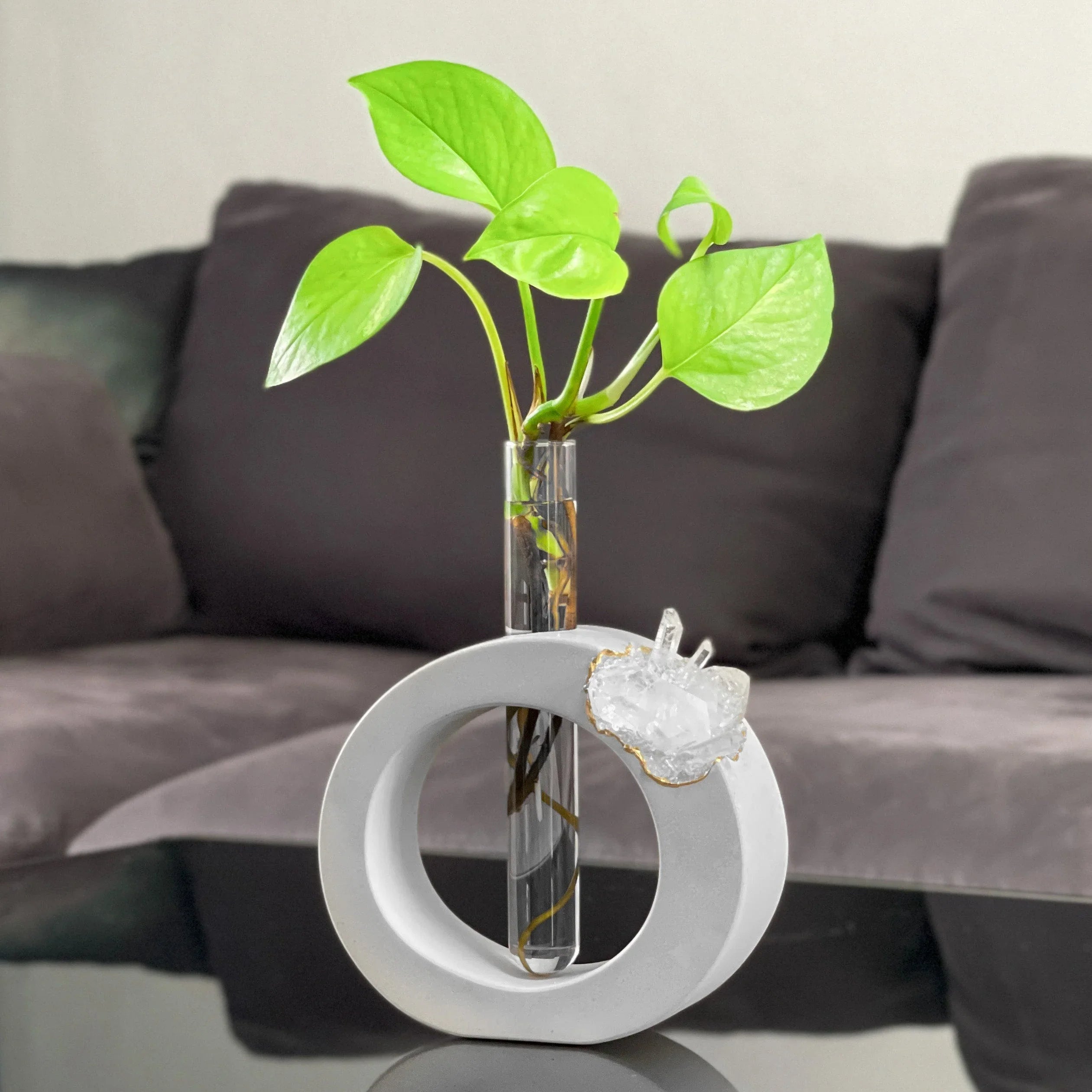 CLEAR QUARTZ PROPAGATION STATION AURA 8 HOME