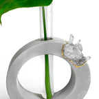 Clear Quartz Propagation Station, side view - House Of Avana