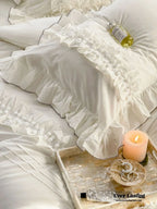 Clémence French Cottage Lace Bedding Set Ever Lasting