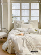 Clémence French Cottage Lace Bedding Set Ever Lasting