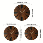 Artistic Wooden Wall Clock - House Of Avana