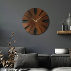 Artistic Wooden Wall Clock - House Of Avana