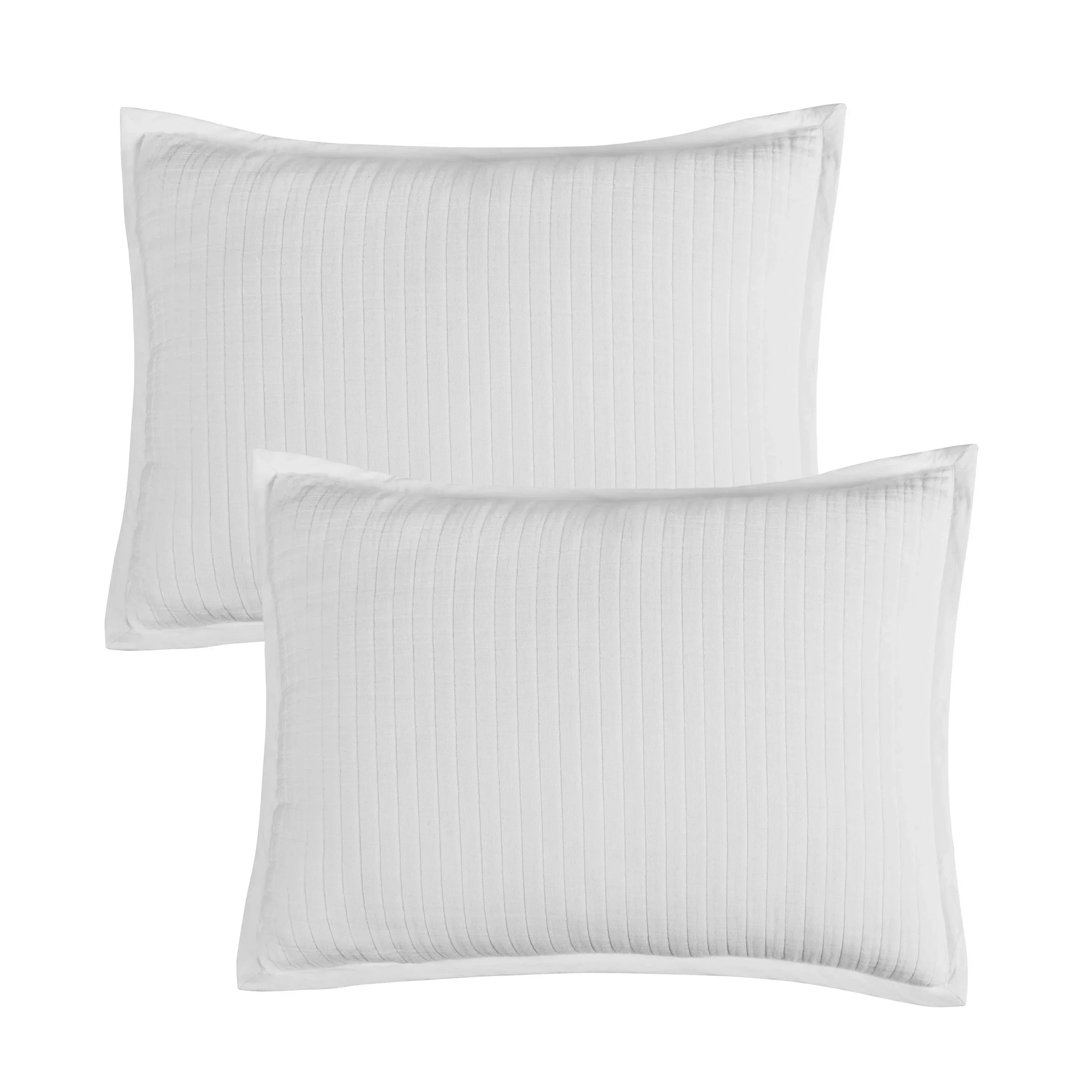 Cloud Cotton Gauze Pillow Sham Pairs Mélange Home