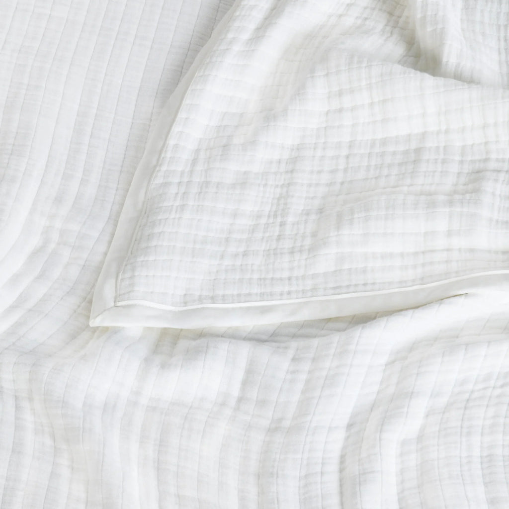 Cloud Cotton Gauze Pillow Sham Pairs Mélange Home