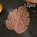 Coasters - Banana Leaf Ceramic Set