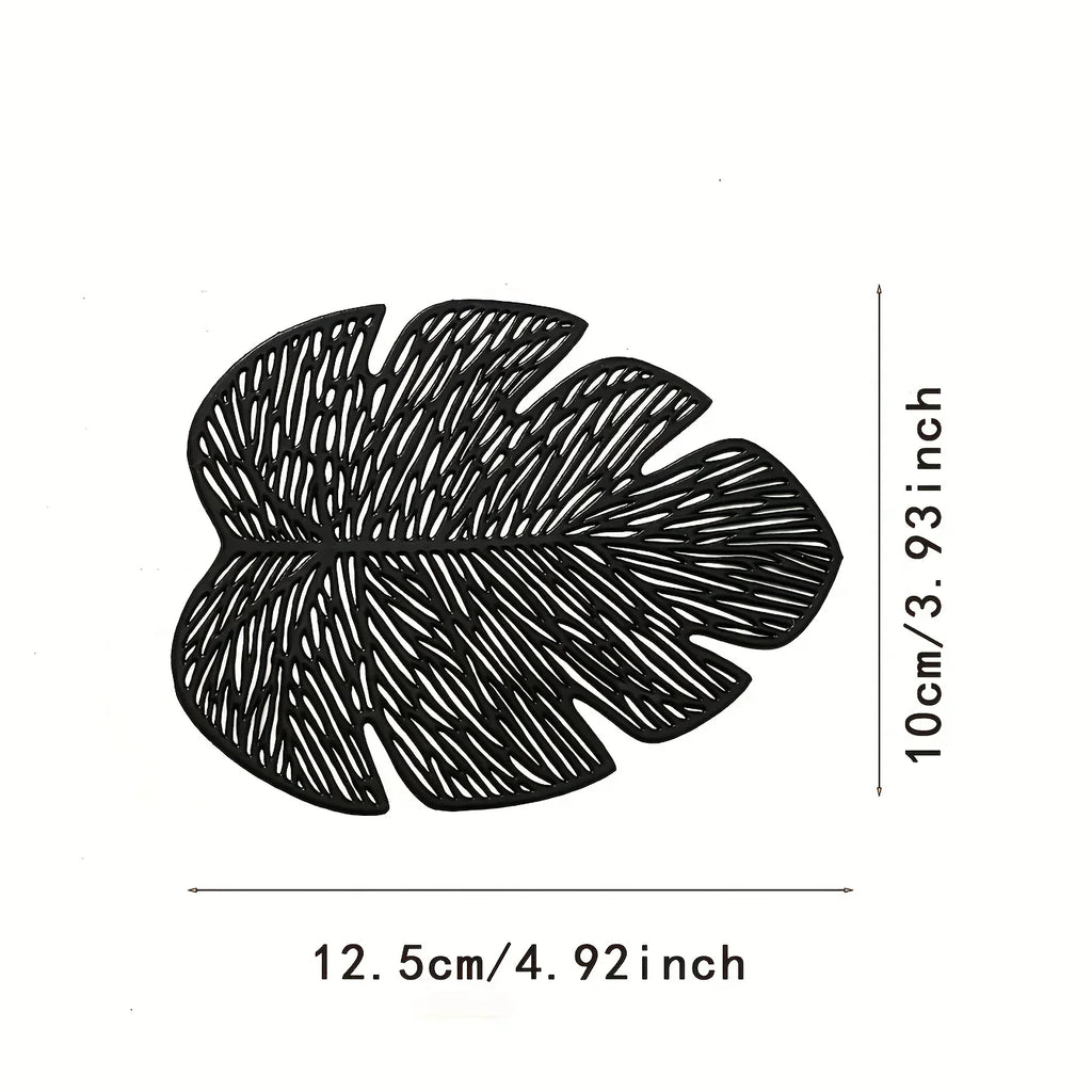 Coasters - Banana Leaf Ceramic Set