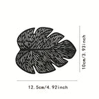 Coasters - Banana Leaf Ceramic Set