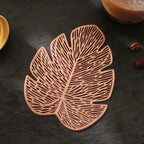 Coasters - Banana Leaf Ceramic Set