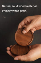 Coasters - Heat Resistant Walnut Wood Square