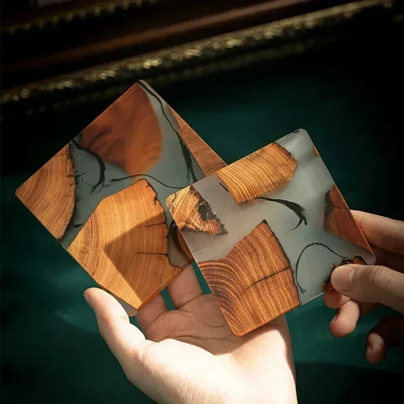Coasters - Modern Wood Set