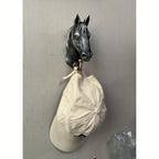 Coat Hanger - Horse Head Grey