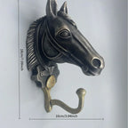 Coat Hanger - Horse Head Grey