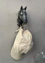 Coat Hanger - Horse Head Grey