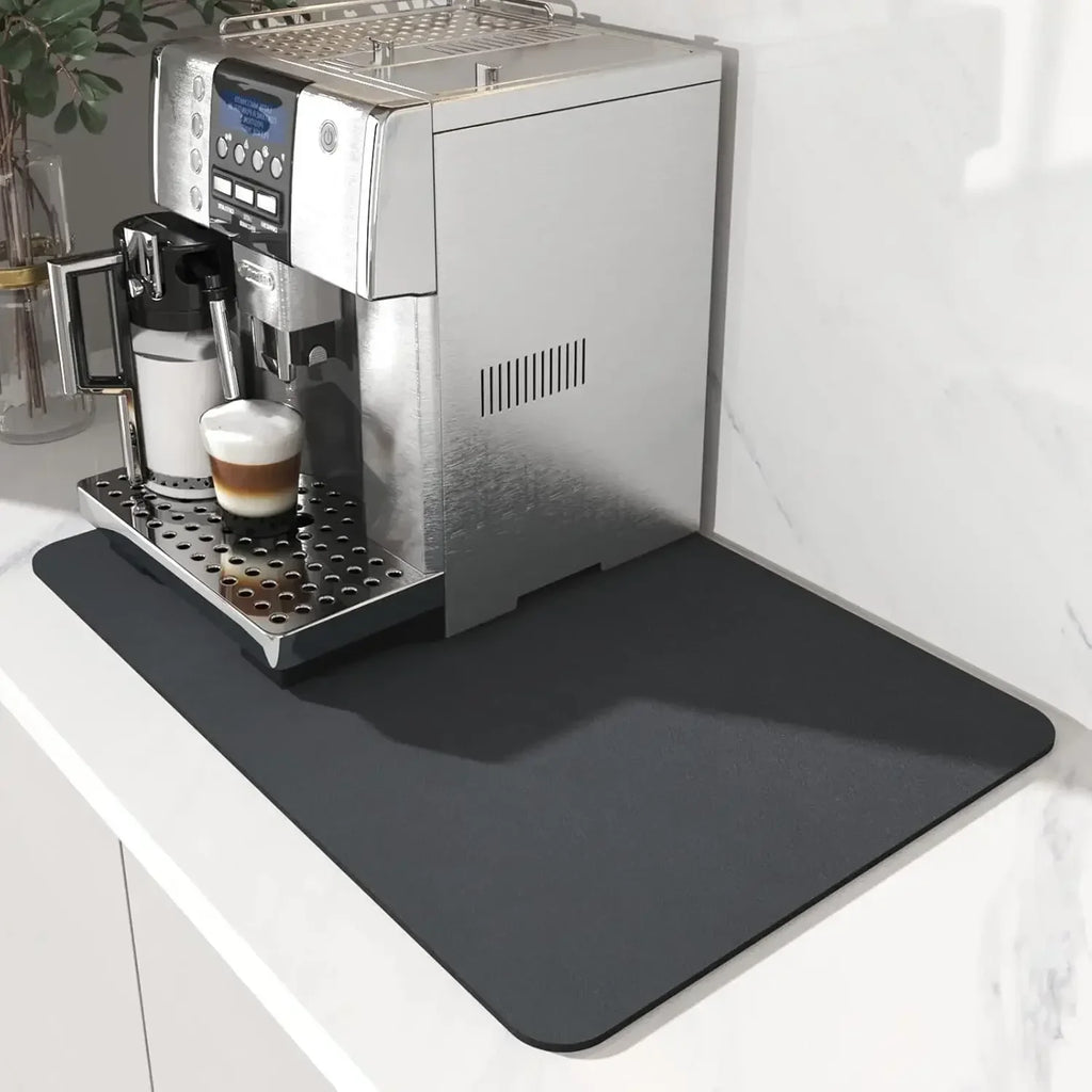 Coffee Mat - Water-Absorbent Rubber Small