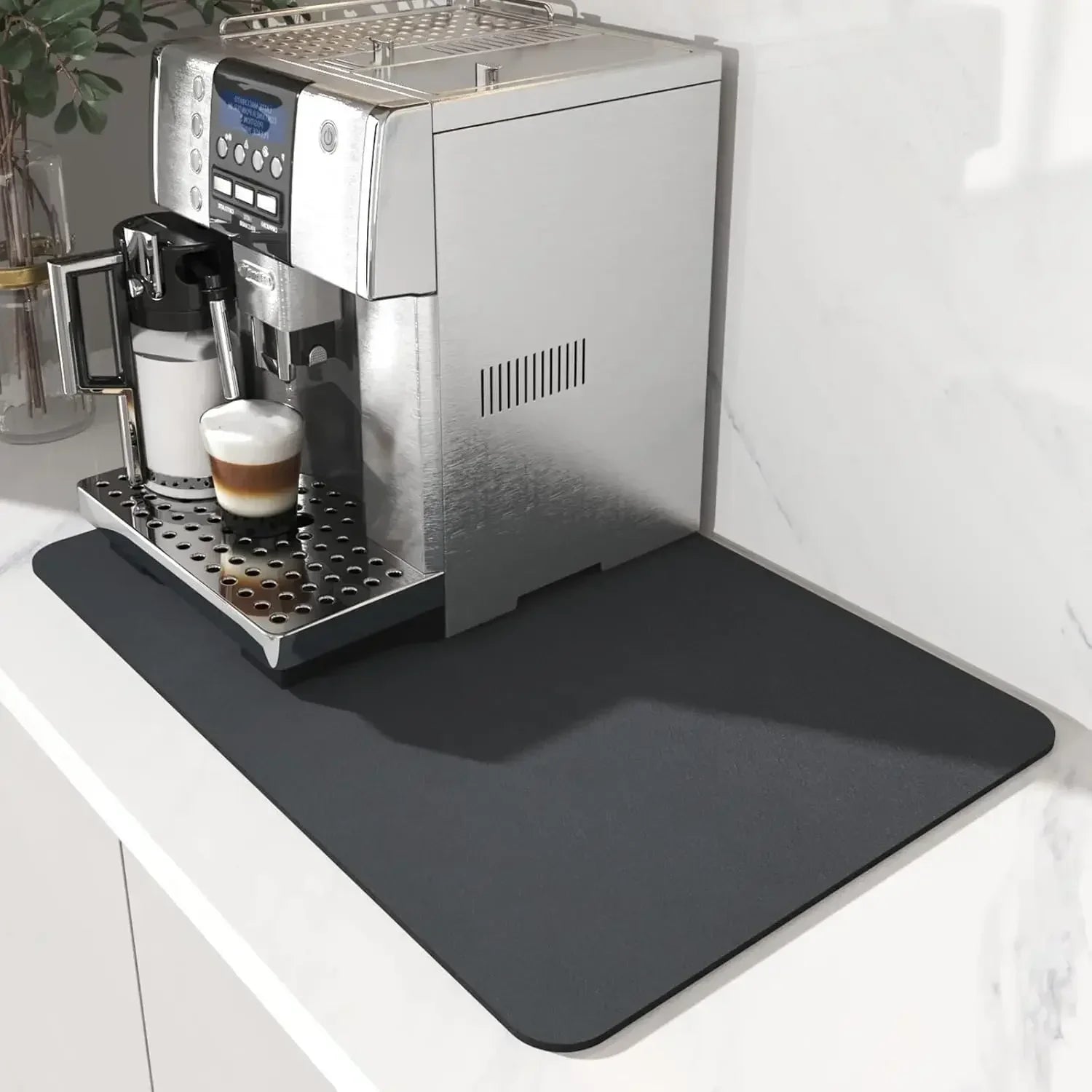 Coffee Mat - Water-Absorbent Rubber Small