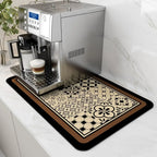 Coffee Mat - Water-Absorbent Rubber Small