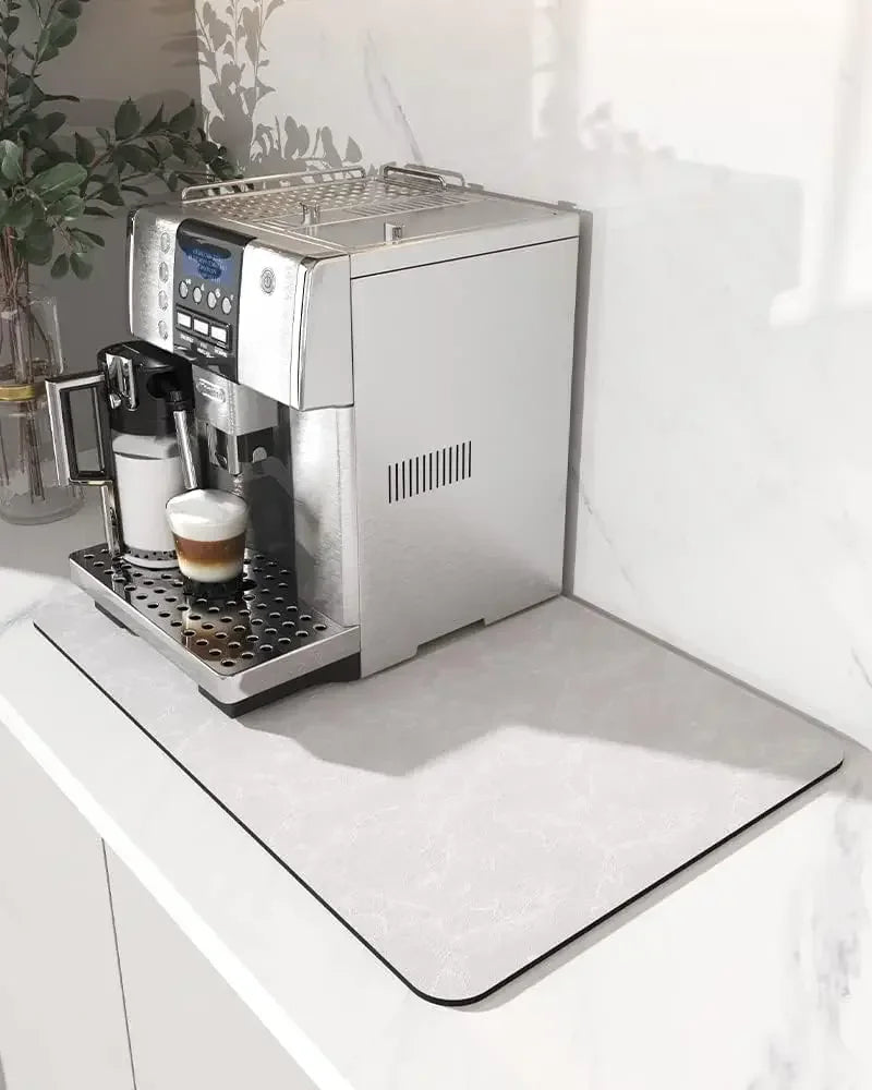 Coffee Mat - Water-Absorbent Rubber Small