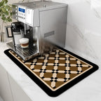Coffee Mat - Water-Absorbent Rubber Small
