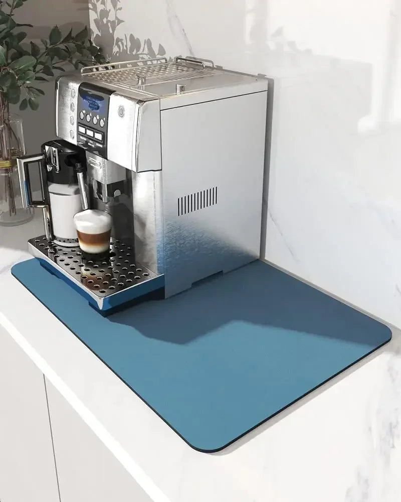 Coffee Mat - Water-Absorbent Rubber Small