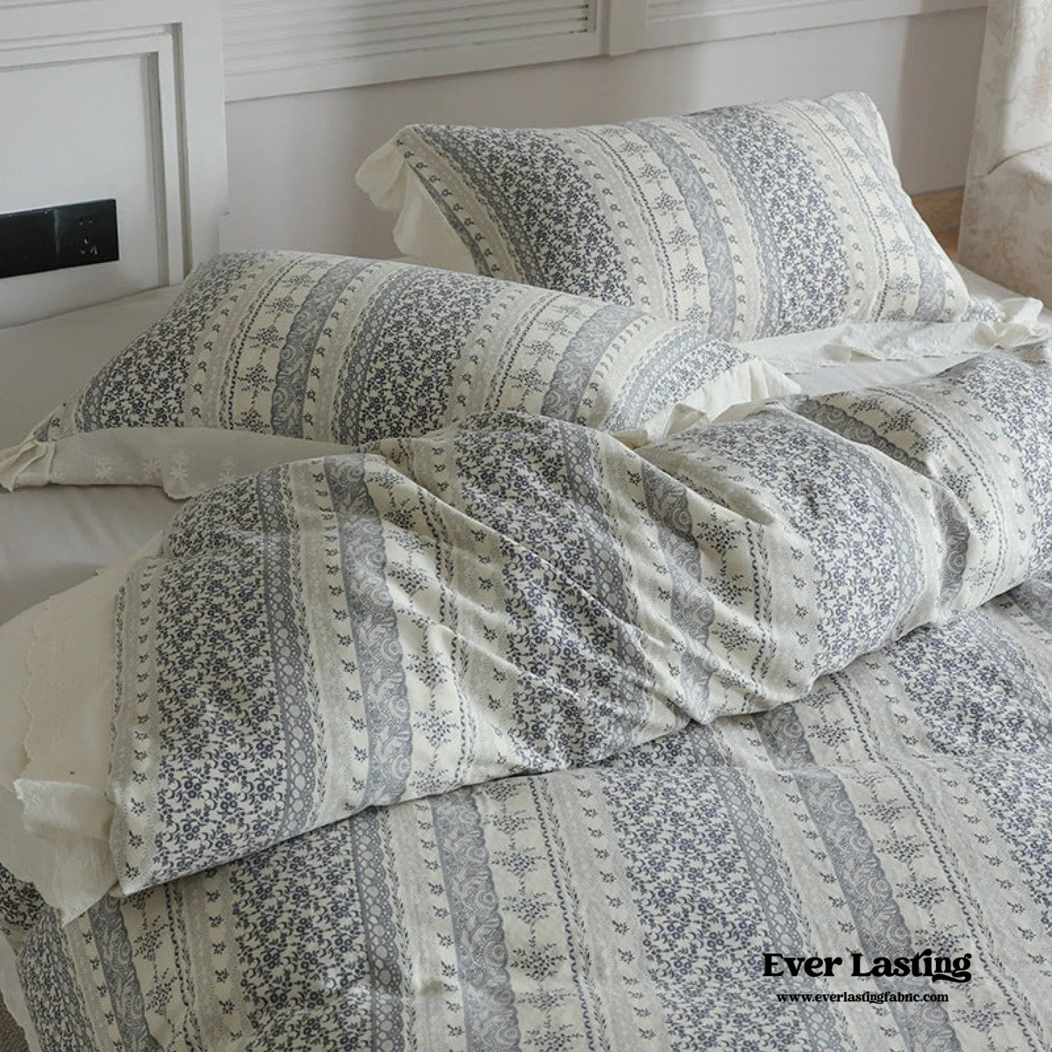 Colette French Double Gauze Bedding Set Ever Lasting