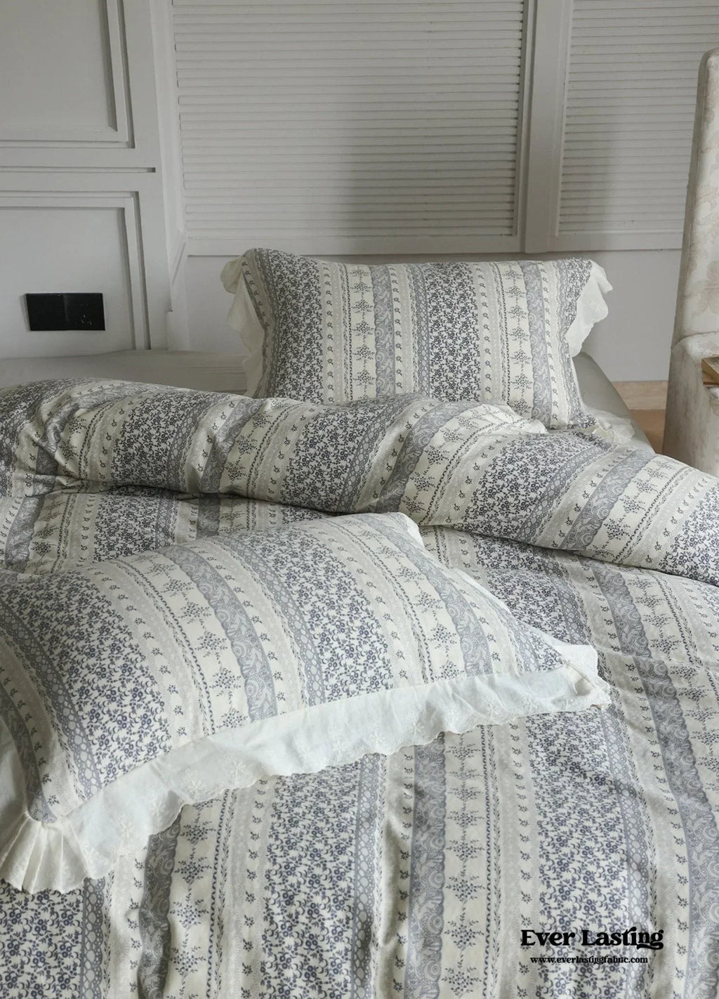 Colette French Double Gauze Bedding Set Ever Lasting