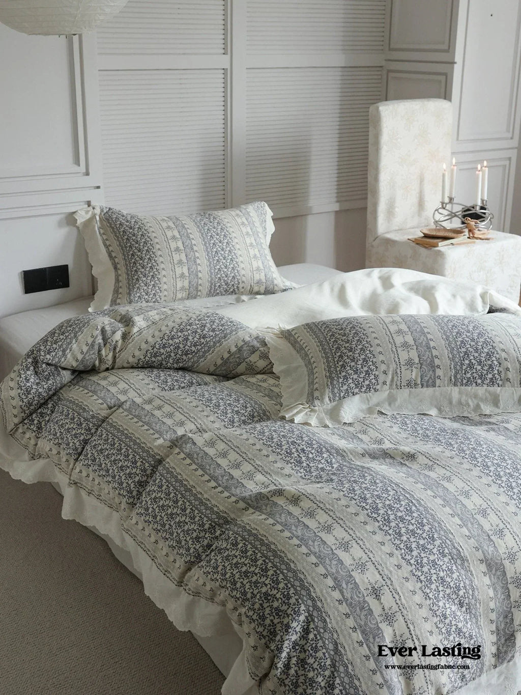 Colette French Double Gauze Bedding Set Ever Lasting