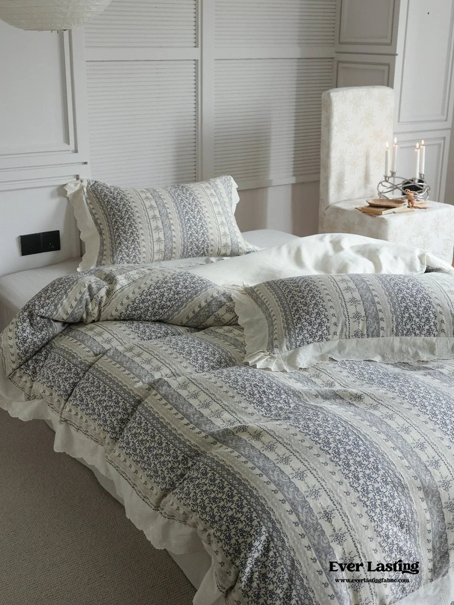 Colette French Double Gauze Bedding Set Ever Lasting